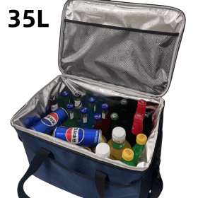 Picnic Bag, Insulated Bag, Refrigerated Bag, Office Lunch Bag, Travel Picnic Bag (Option: W13164673)